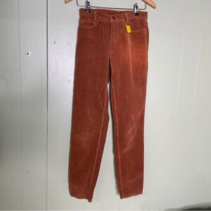 Vintage 80’s Fiorucci Brown Corduroy Pants Women’s 25